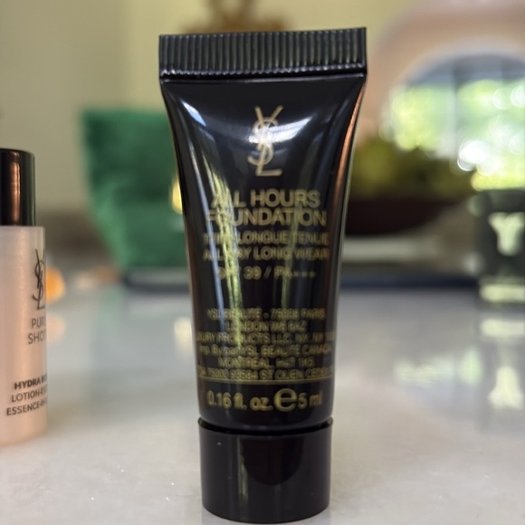 New Set of 3 Samples YSL Pure Shots Night Reboot, Hydrabounce Lotion,Foundation - Picture 4 of 5